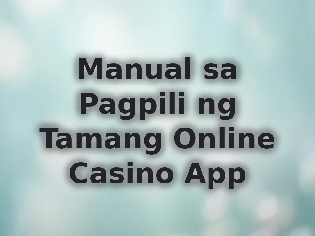 Pagpili ng platform